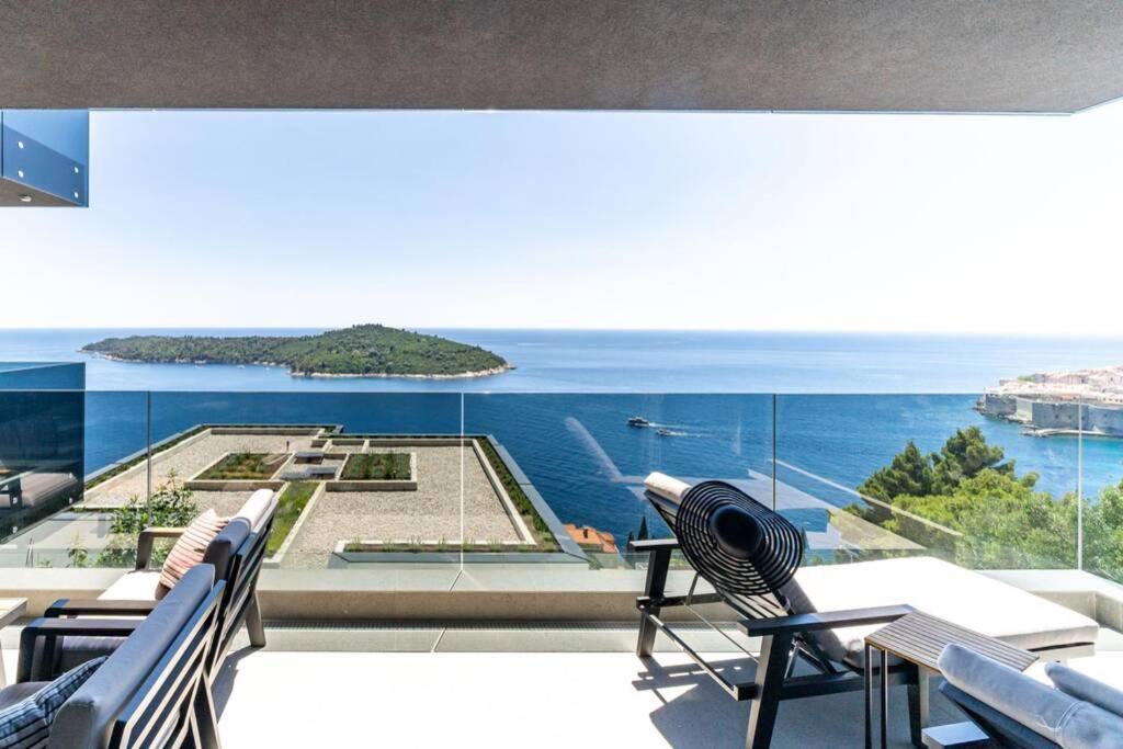 New&Luxury 5* With An Amazing View - Pure Apartment Dubrovnik Exterior foto