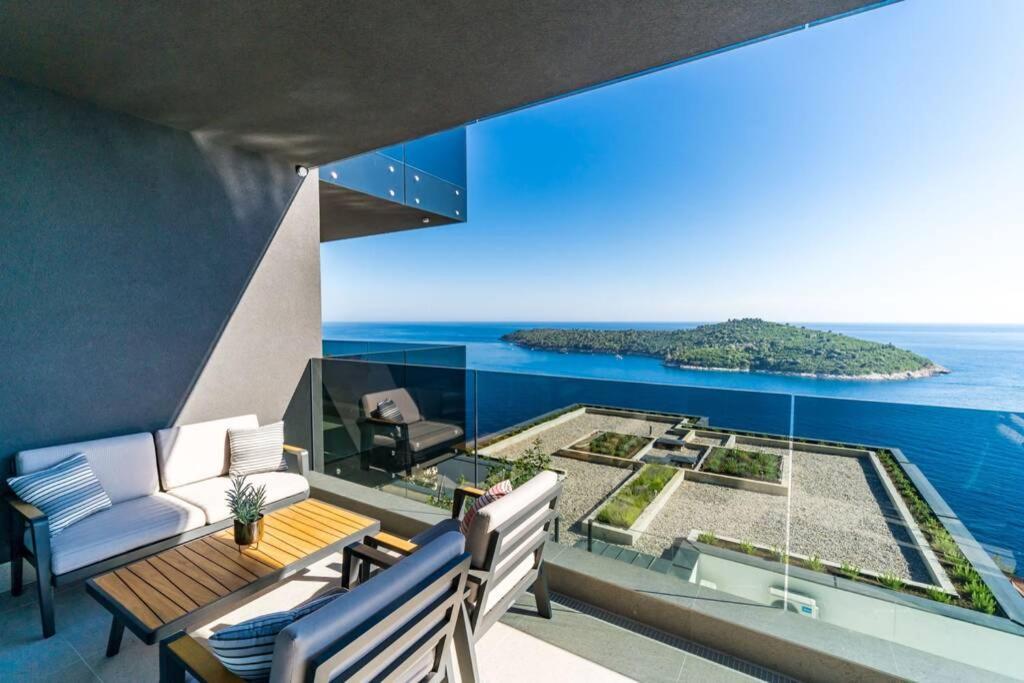 New&Luxury 5* With An Amazing View - Pure Apartment Dubrovnik Exterior foto